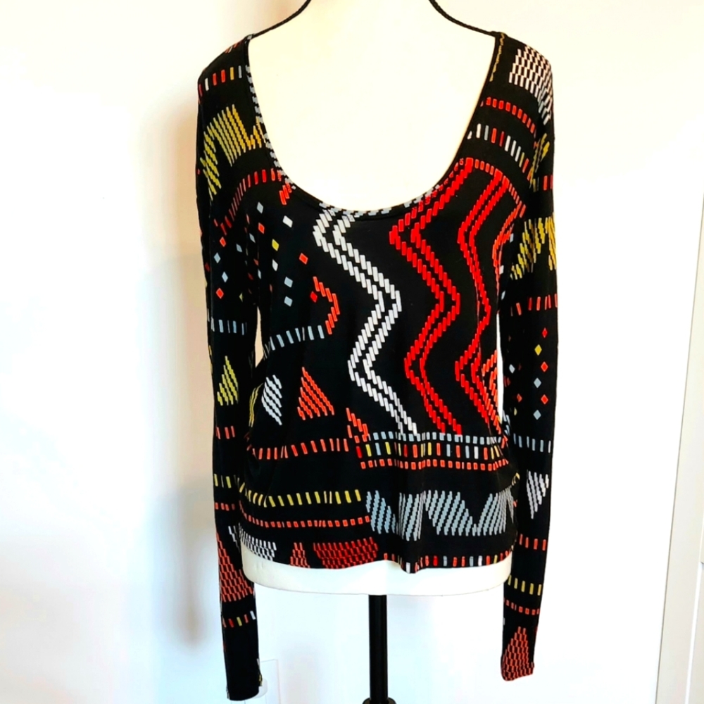 Silence + noise long sleeved shirt M